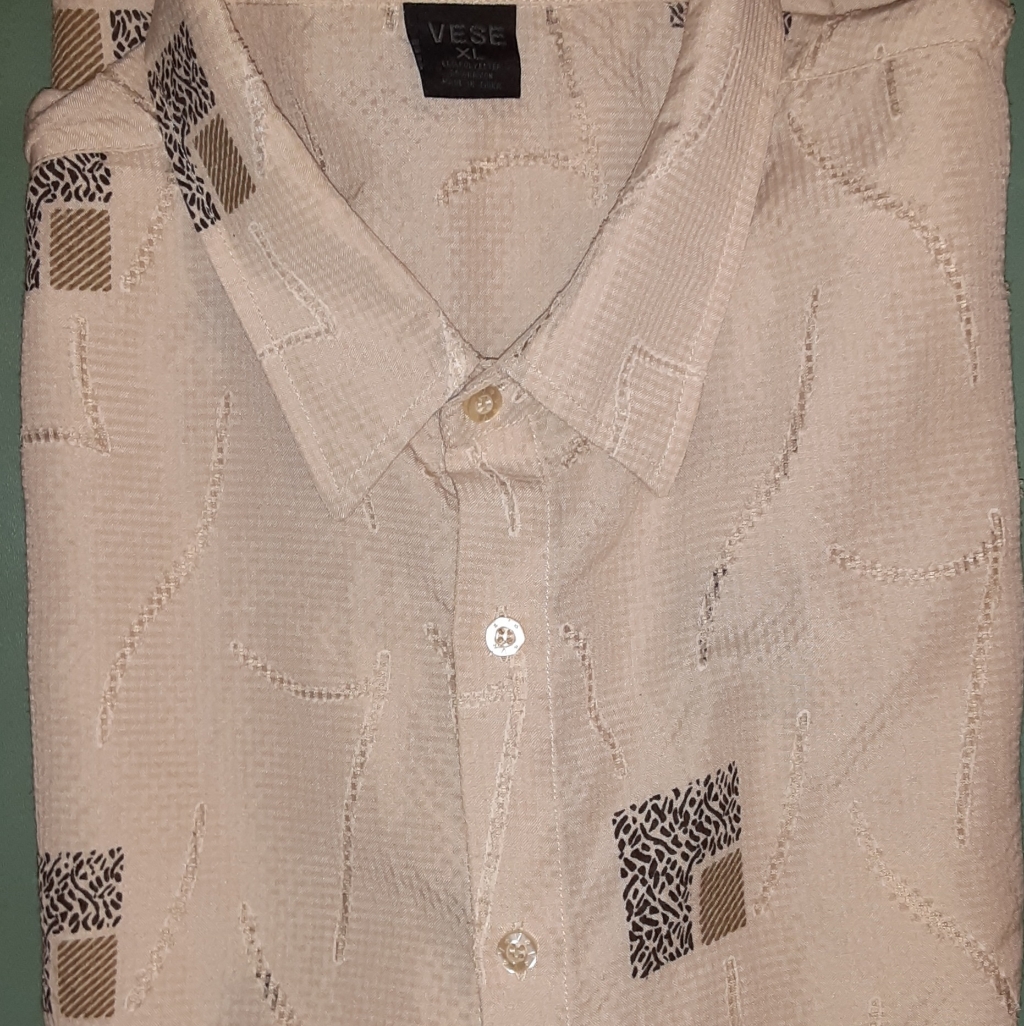 Vese Patterned Button Down Shirt